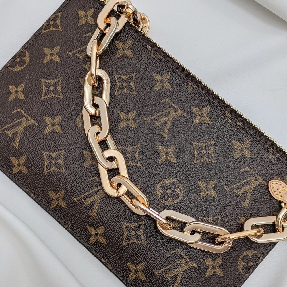 Oval Acrylic Bag Chain (16 inches length)
